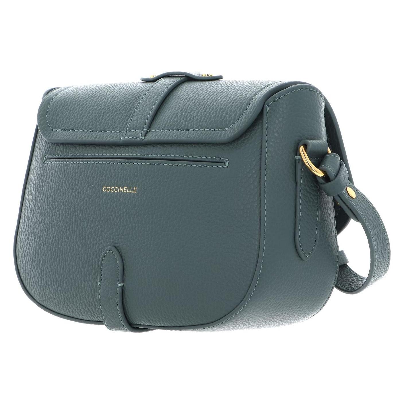 Coccinelle, Damen, Handtasche, Magalu Handbag Grained Leather, Grün