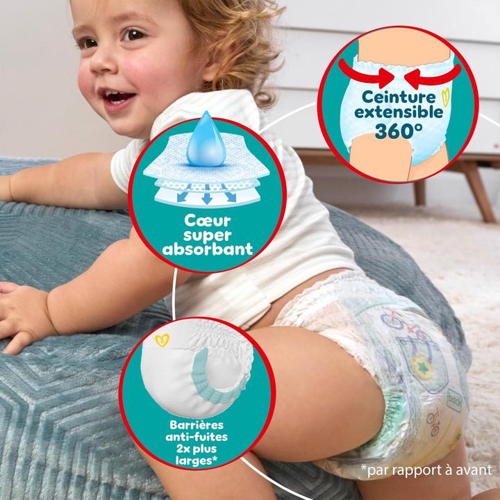 Produktbild Pampers Baby-Dry Pants (Gr. 8, Monatsbox, 117 Stk.)