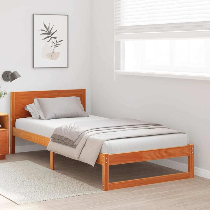 Actual product image vidaXL Moderner Bettrahmen (100 x 200 cm)