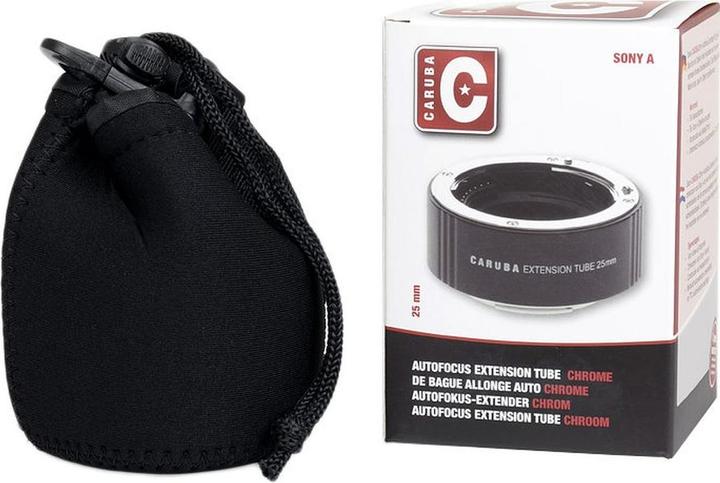 Actual product image Caruba Extension Tube 25mm Sony Chrome (Macro intermediate ring)