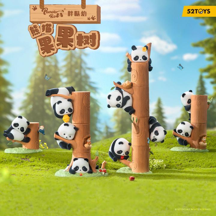 Image du produit 52Toys PANDA ROLL Fruit Tree Climbing Series 1pz Assortimento