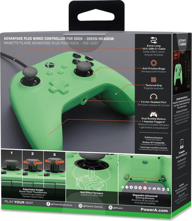 Produktbild PowerA ADVANTAGE PLUS - Controller (Windows)