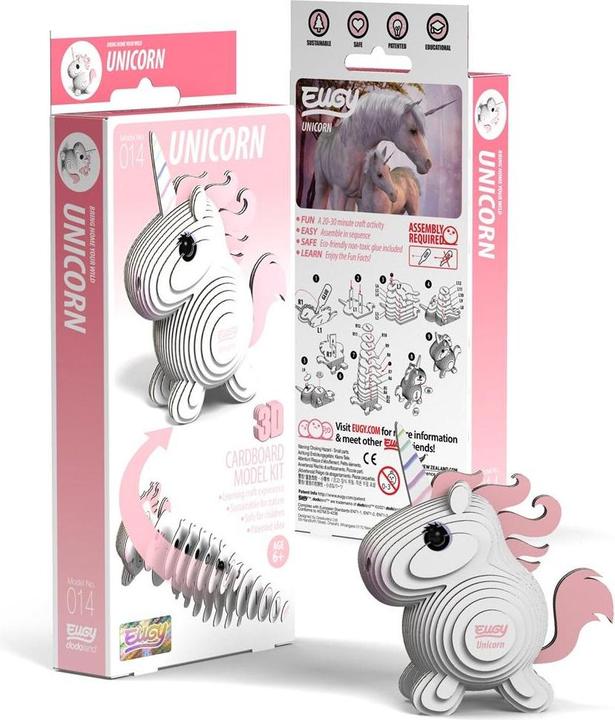 Produktbild Teka Einhorn Pink Eugy Eco 3D Puzzle