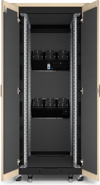 Actual product image APC Network cabinet NetShelter CX AR4032IA Soundproof 32U (32 RU, 19 inch rack)