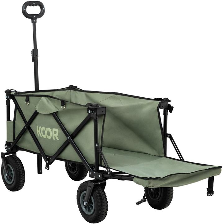 Produktbild Koor Leiterwagen mit Luftreifen Kjerre, Grün