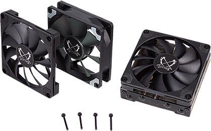 Actual product image Scythe Shuriken 3 (schwarz/silber, 92 mm) (39 mm)