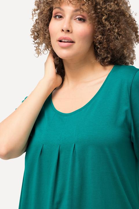 Actual product image Ulla Popken Essential Front Pleat Tee (42, 44)