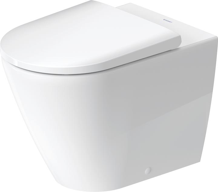 Produktbild Duravit Stand-Tiefspül-WC D-NEO rimless, Abgang waagerecht weiss