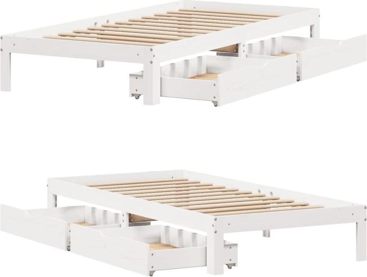 Actual product image vidaXL Bettrahmen (90 x 200 cm)