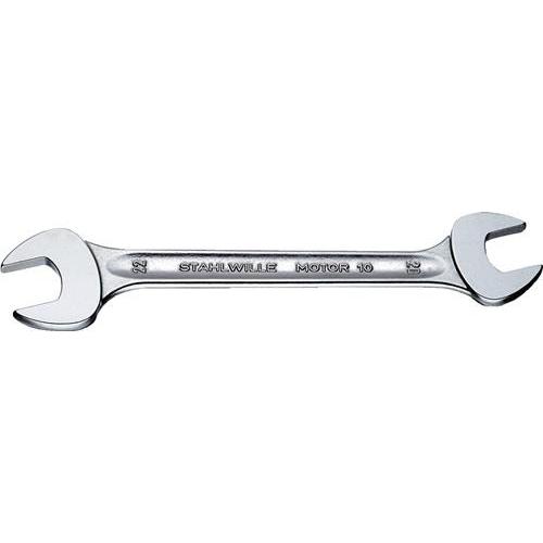 Stahlwille, Chiave inglese, Doppelmaulschlüssel MOTOR 10 5,5x7mm L.120mm verchr.