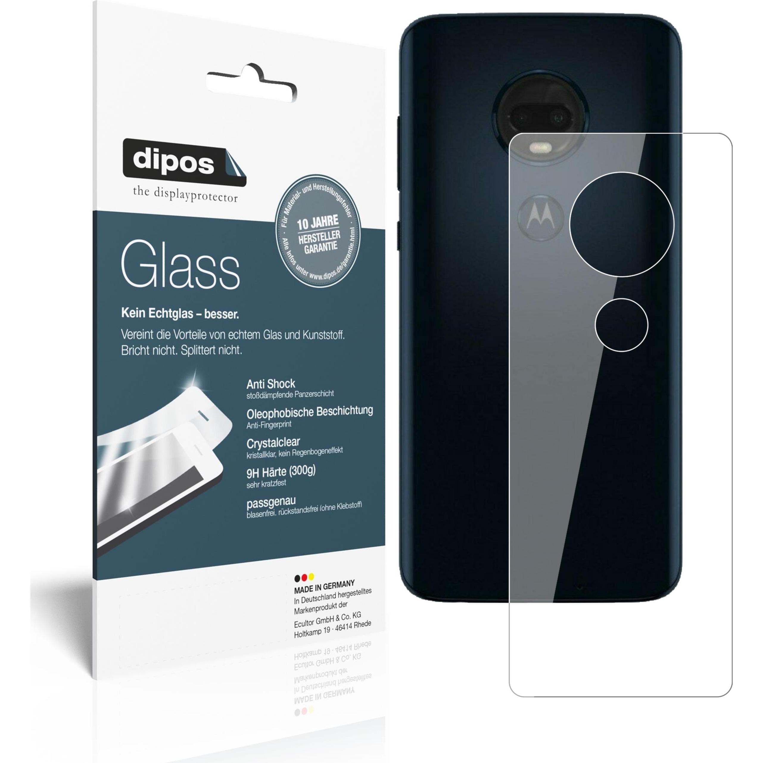 Dipos Displayschutz Anti-Shock (1 Stück, Motorola Moto G7), Smartphone Schutzfolie, Transparent