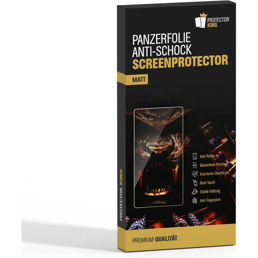 Thumbnail - Protectorking 4x Panzerfolie Anti-Shock matt entspiegelt, Smartwatch Schutzfolie