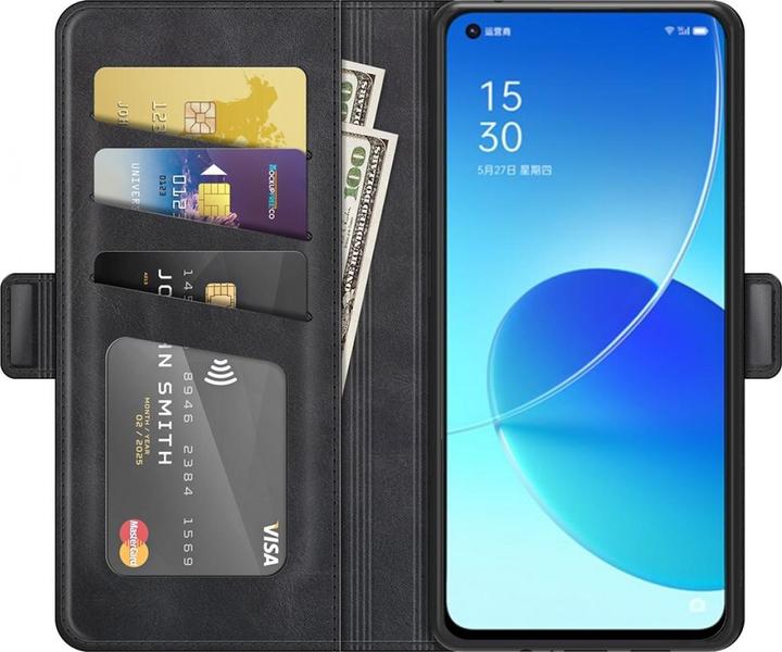 Produktbild Screenguard Oppo Reno6 5G CardLounge Lederhülle (Oppo Reno 6 5G)
