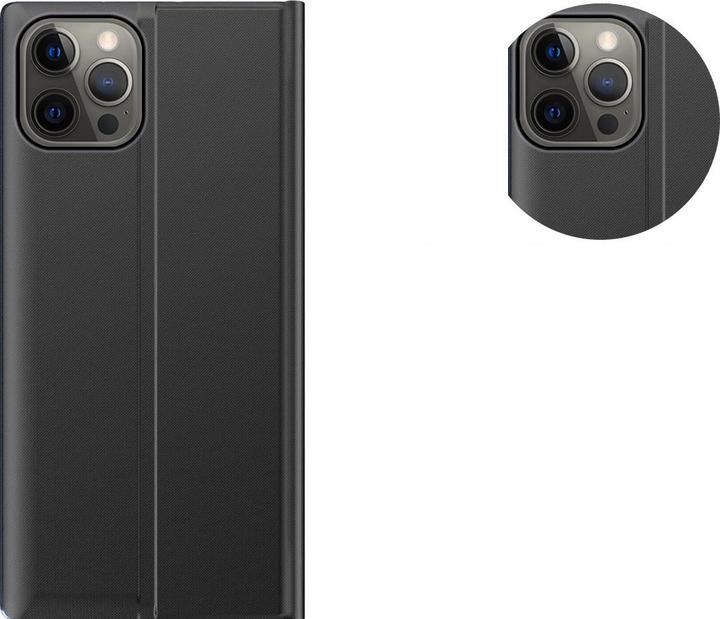 Produktbild Hurtel Sleep Case Booktype Case Smart Schutzhülle Aufklappbare Hülle für iPhone 13 Pro blau (Apple iPhone 13 Pro)
