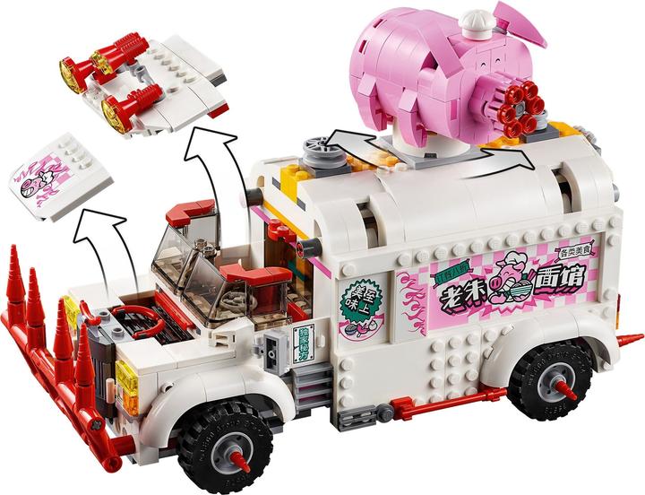 Produktbild LEGO Pigsy’s Food Truck (80009, LEGO Seltene Sets, LEGO Monkie Kid)