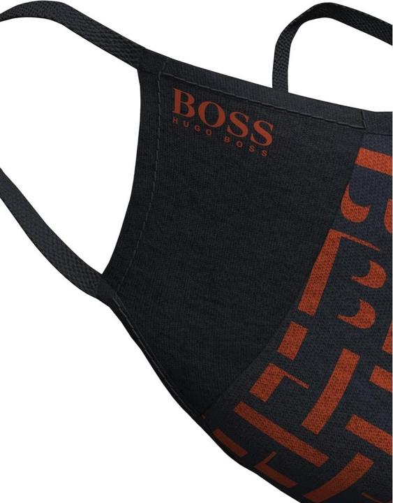 Actual product image BOSS Unisex Adult Repeat Print Face Mask