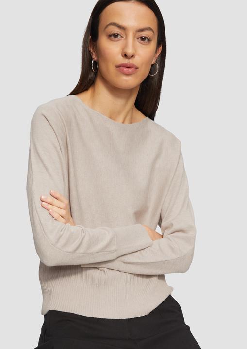 Produktbild S.Oliver Strickpullover Strickpullover mit Strukturmuster am Saum (42)