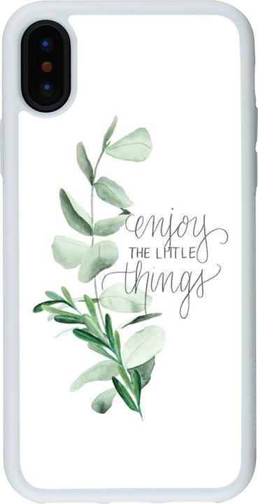 Immagine prodotto PhoneLook Coque Silicone rigide blanc Goditi le piccole cose (Apple iPhone X, Apple iPhone XS)