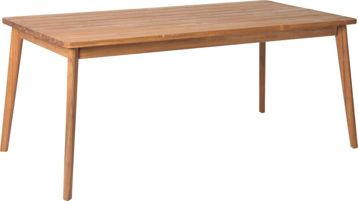 Produktbild Acamp Set 4x ATACAMA Armsessel teak + 1x ATACAMA Tisch Holz teak (180 x 90 x 76 cm)