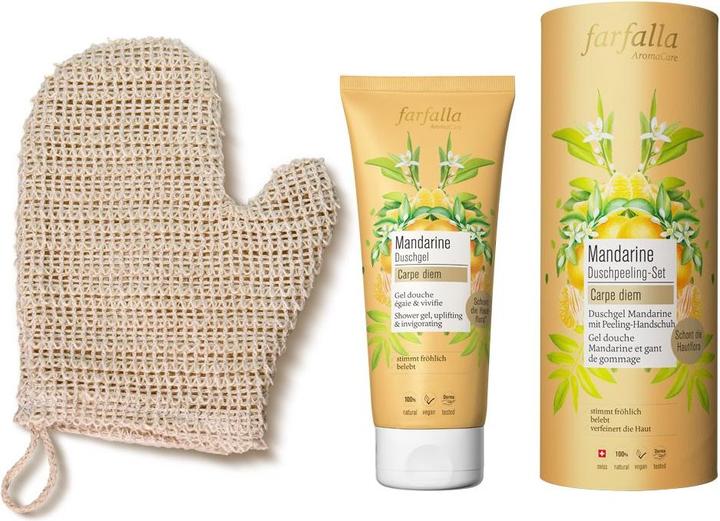 Produktbild Farfalla Duschpeeling Set Mandarine (200 ml)