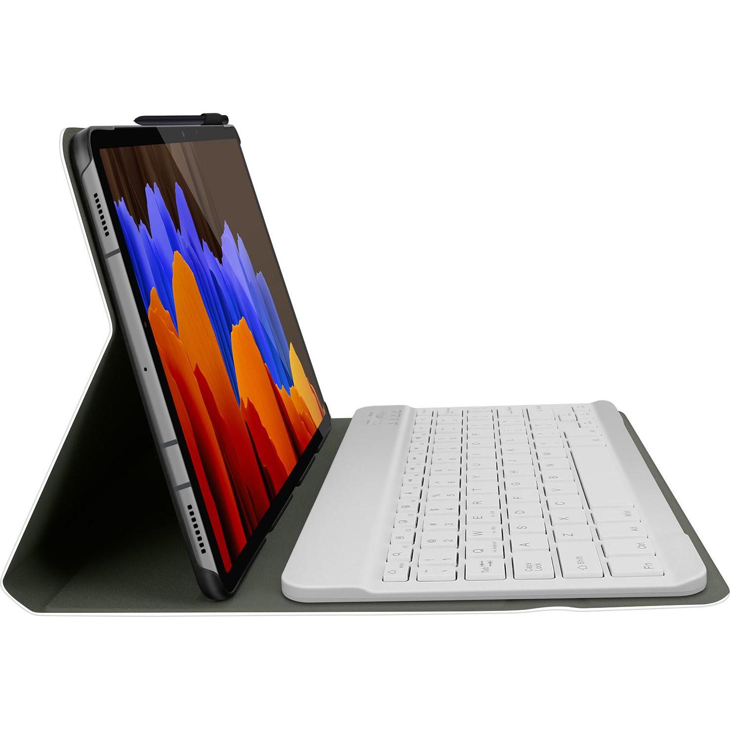 Avizar Rundumschutz (DE, Galaxy Tab S8 Plus), Tablet Tastatur, Gelb