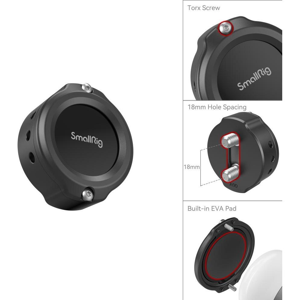 SmallRig MD4149 Cage for AirTag (Diverses Video Zubehör), Video Zubehör