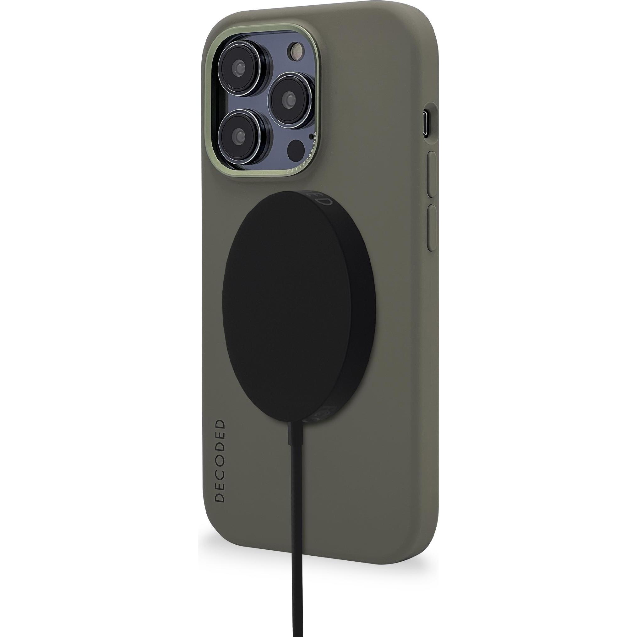 Thumbnail - Decoded AntiMicrobial (Apple iPhone 14 Pro), Smartphone Hülle, Grün