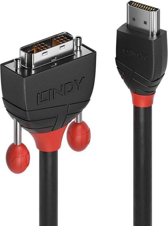 Produktbild Lindy HDMI (Typ A) — DVI (3 m, DVI, HDMI, 1.4)