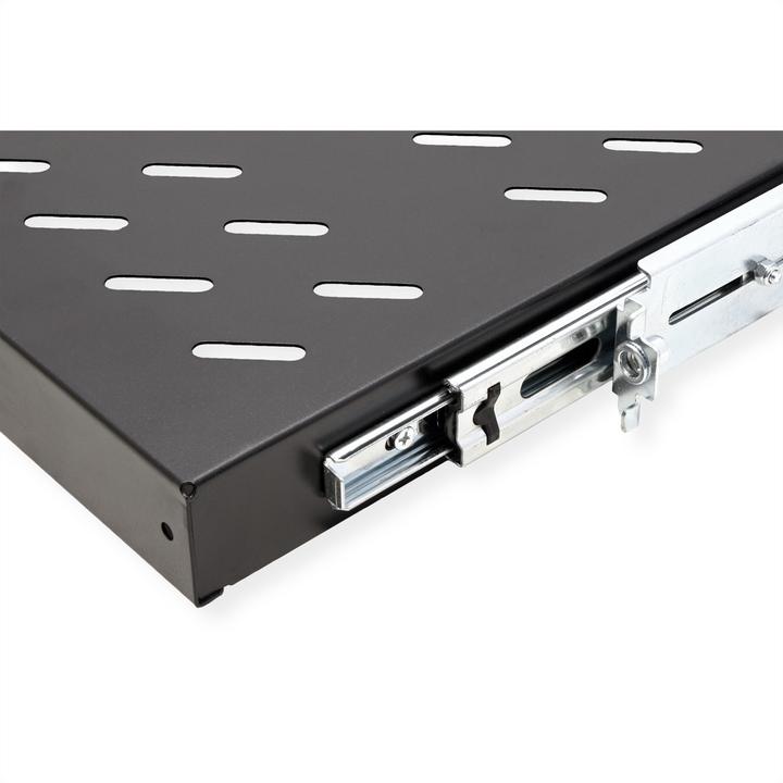 Actual product image Value 19"-Fachboden, 1HE, ausziehbar, T <= 1000mm