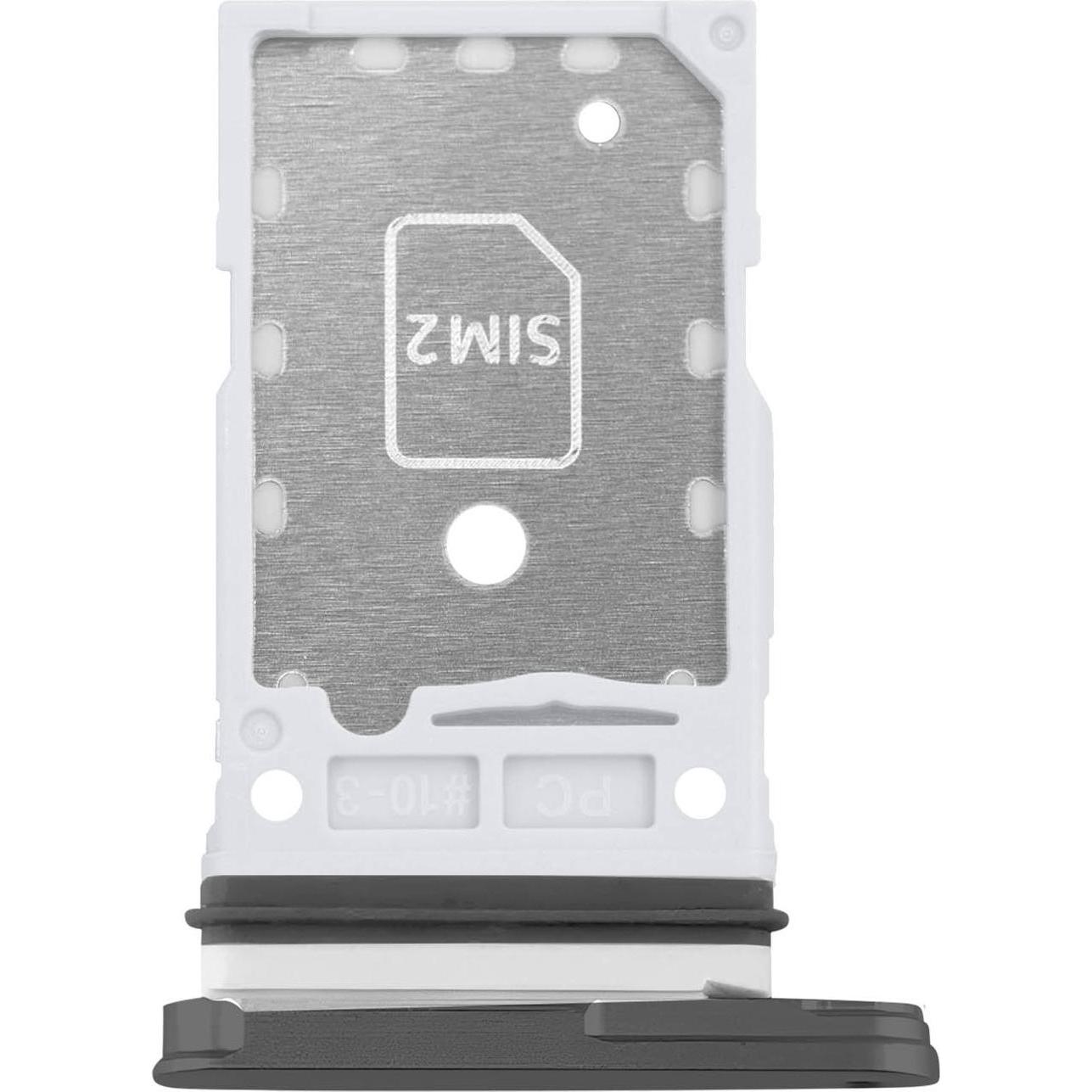 Clappio SIM-Kartenhalter Ersatzteil (Galaxy S23 FE), Mobilgerät Ersatzteile, Schwarz