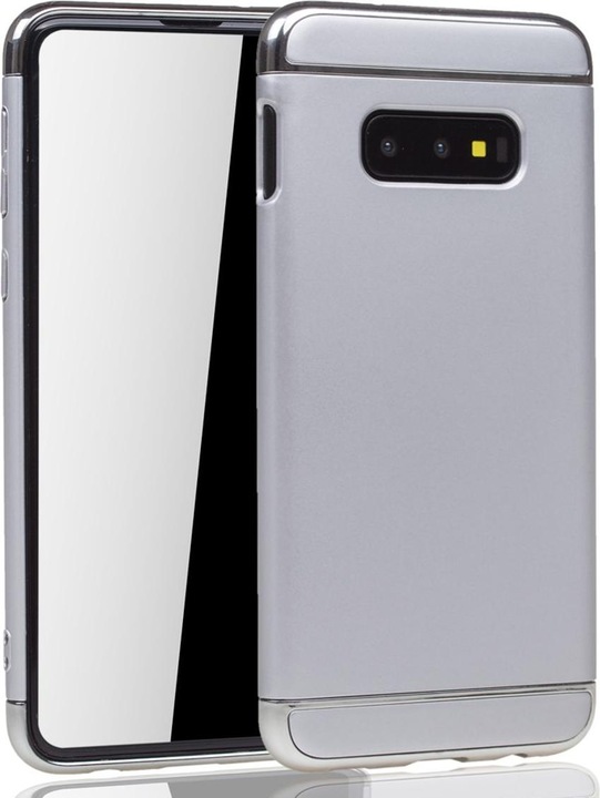 Actual product image König Design Mobile Phone Cover for Samsung Galaxy S10e Protective Case Backcover Bumper Cases Silver (Samsung Galaxy S10e)