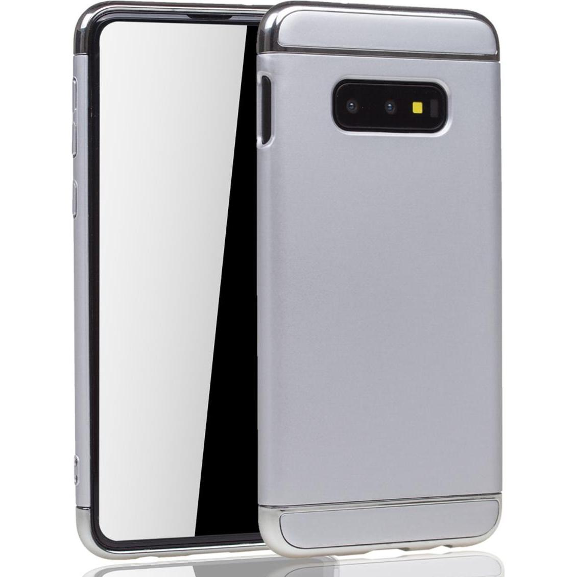 Thumbnail - König Design Handyhülle für Samsung Galaxy S10e Schutzcase Backcover Bumper Etuis Case Silber (Samsung Galaxy S10e), Sma...