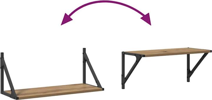 Produktbild vidaXL Wandregale (60 x 25 x 25.50 cm)