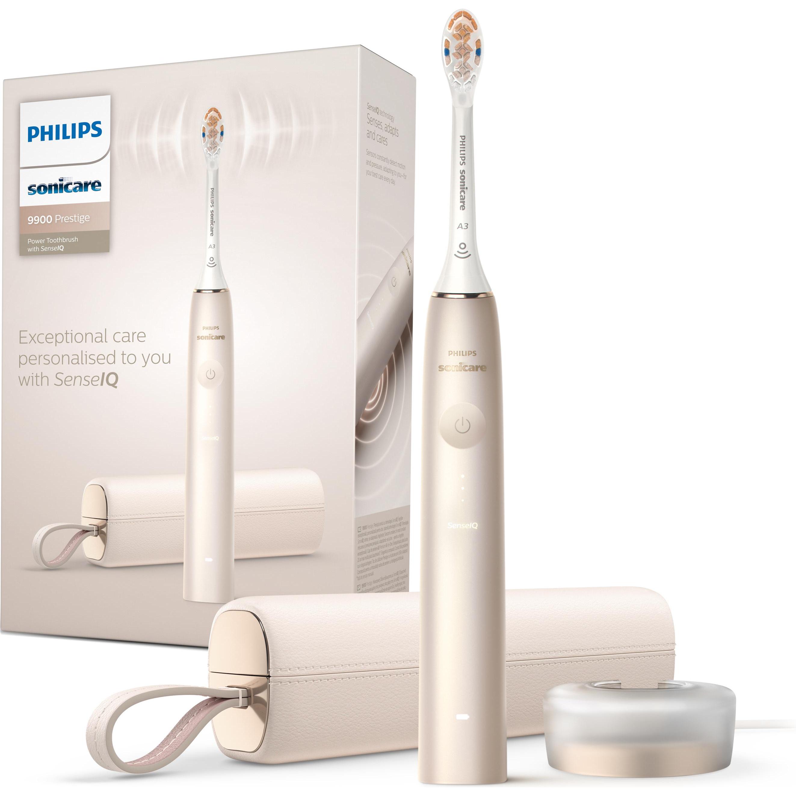 Philips Sonicare, Elektrische Zahnbürste, DiamondClean 9900 Prestige (Schallzahnbürste)