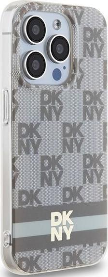 Produktbild DKNY DKHMP15LHCPTSE iPhone 15 Pro 6.1" beżowy/beige hardcase IML Checkered Mono Pattern & Printed St (Apple iPhone 15 Pro)