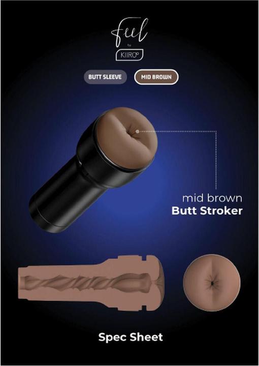 Produktbild Kiiroo Feel Generic Stroker Butt Mid Brown