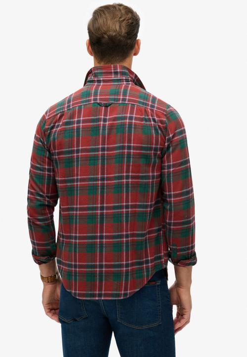 Immagine prodotto Superdry Camicia a quadri con maniche lunghe in cotone (XXL)