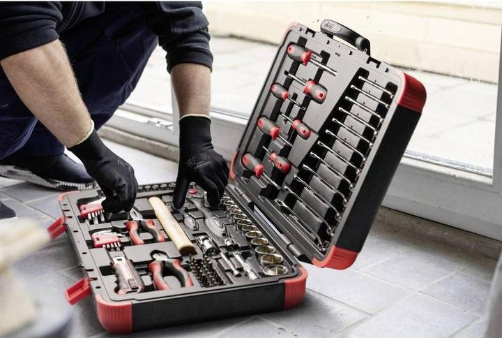 Productafbeelding Vigor Gereedschapskist V4 incl. gereedschap, sleutelmaat 3 - 32 mm, 95 onderdelen (95 onderdelen)