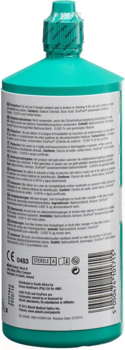 Lens Plus OcuPure (Soluzione fisiologica, 360 ml)