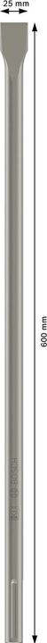 Immagine prodotto Bosch Professional Zubehör Set di scalpelli piatti PRO SDS max-4C, 25 x 600 mm (25 mm)