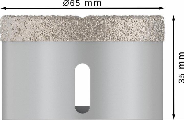 Productafbeelding Bosch Professional Zubehör XLOCK Diamant droogboor (65 mm)