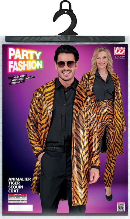 Immagine prodotto Widmann Cappotto di paillettes con motivo tigrato (S, M)