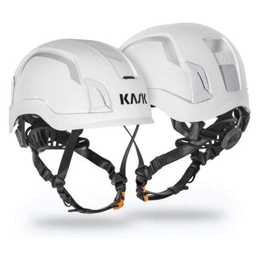 Kask, Hoofdbescherming, Veiligheidshelm Zenith X HiViz Wit 52-63cm, En 397, En 50365 Ca. 490g (63 Cm)