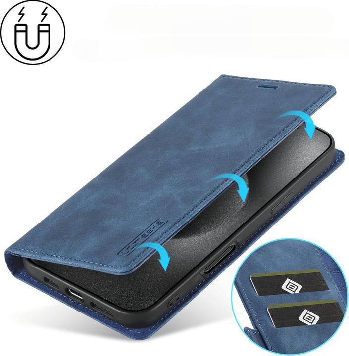 Produktbild LC.Imeeke iPhone 16 Pro Max - Flip Case Vintage (Apple iPhone 16 Pro Max)