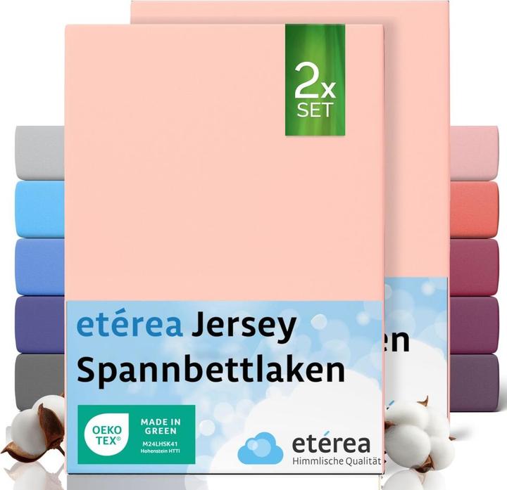 Actual product image Etérea Comfort Jersey 2x Set (120x200 cm)