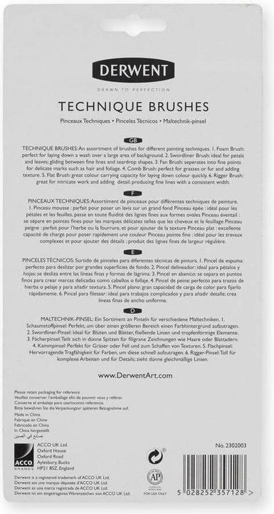 Immagine prodotto Derwent Technique (Set)