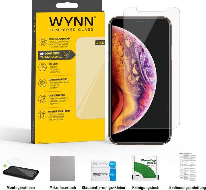 Image du produit Wynn Electronics 2.5D Schutzglas iPhone 11 Pro Max / iPhone XS Max (1 pcs, Apple iPhone 11 Pro Max, Apple iPhone XS Max)