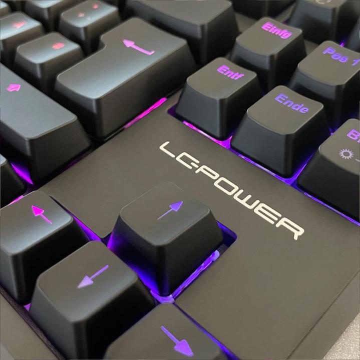 Actual product image LC-Power LC-KEY-MECH-2-RGB-C-W (DE, Cable, Wireless)