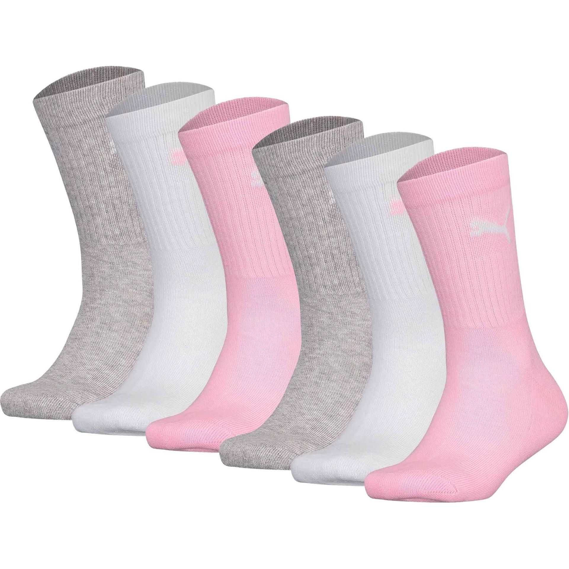 Puma, Herren, Socken, Socken Casual Bequem sitzend, Mehrfarbig, (6er Pack, 31 - 34)