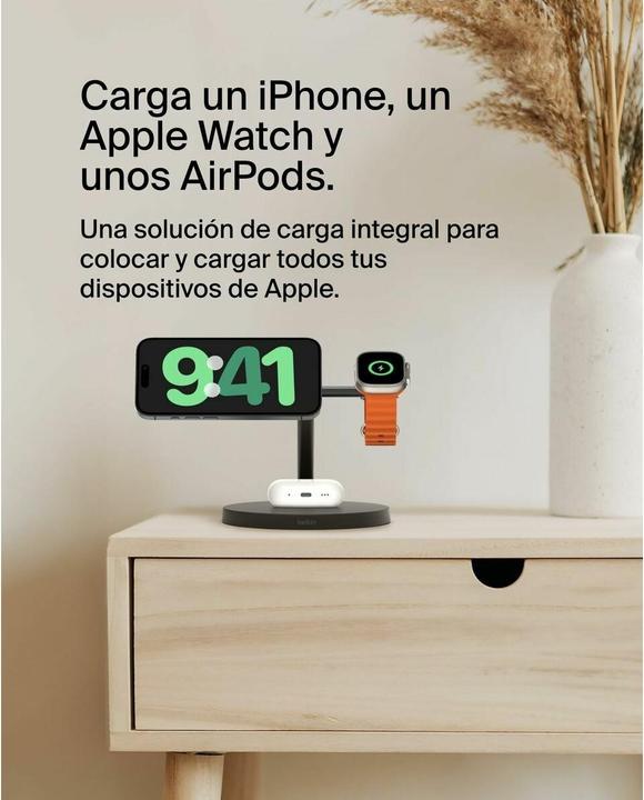 Produktbild Belkin Boost Charge Pro Qi2 3in1 (15 W)